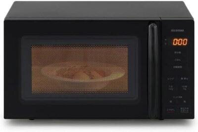 アイリスオーヤマ 電子レンジ 17L ターンテーブル ヘルツフリー 単機能 全国対応 ブラック PMG-T179-B