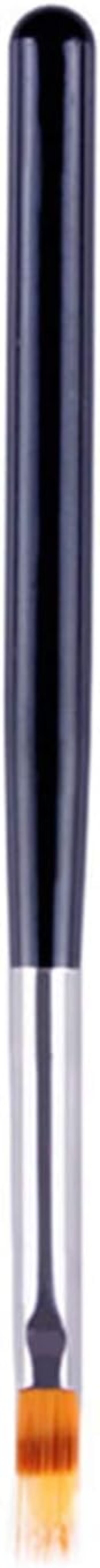 ネイルブラシネイルアートグラデーションステップブラシペンヘアジェルジェルポーランド絵画ソフトブラシハンドル転送マニキュアツール(色:黒)