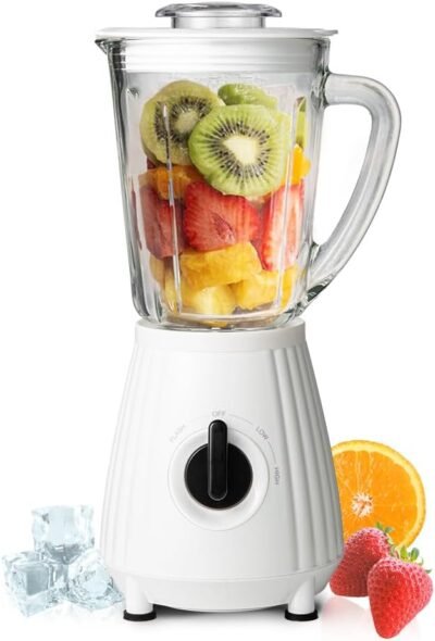 アイリスプラザPFJM-600-Wミキサーブレンダーアイスブレーカー高パワージューサーフローズンドリンクシェイクホワイト