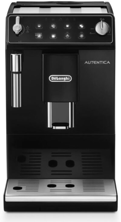 de’longhi etam29510b自動コーヒーマシン、自動コーヒーマシン、エスプレッソマシン、アイスコーヒー、4メニュー、スリムモデル、カフェジャポン、ドッピオ +機能、マニュアルミルクフロッサー、ブラック