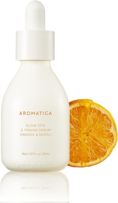 [AROMATICA] グローヴィタフェイシャルセルムオレンジ＆ネロリ30ml-美容血清、ビタミンC、オレンジ、低刺激性、敏感肌、脂性肌、韓国の化粧品、鈍さ、スキンケア