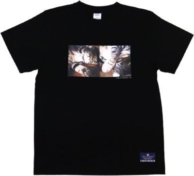 東京クラウン猫の写真Tシャツ、オリジナルギフトボックス、アパレル、半袖、猫愛好家のギフト、東京お土産、バレンタインデー