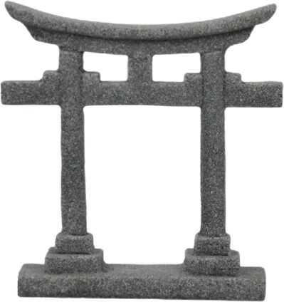 水族館鳥居門門オーナメント水槽装飾隠れ家洞窟家造園