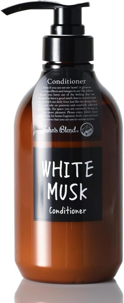 ホワイトムスク コンディショナー 480g John’s Blend ジョンズブレンド しっとりタイプ 本体 OA-JOH-24-1
