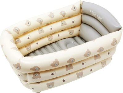 エイワ ふわふわベビーバス(クマ)