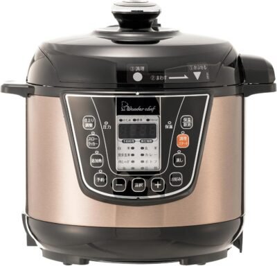 ワンダーシェフOEDC30G2(ST)マイクロコンピューター電気圧力鍋、3.0Lスターターセット