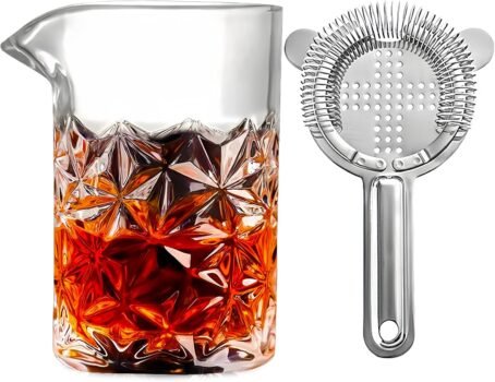 カクテルセットステンレススチールカクテルシェーカーセットカクテルシェーカーバーテンダーツールステンレススチールカクテルセットミキシングガラスミキシングストレーナー