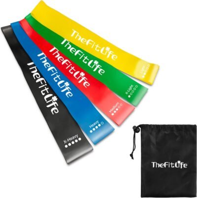 TheFitLife トレーニングチューブ、筋トレチューブ、フィットネスチューブ