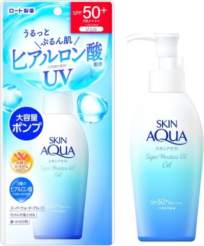 スキンアクア 50+ スーパーモイスチャージェルポンプ 140g