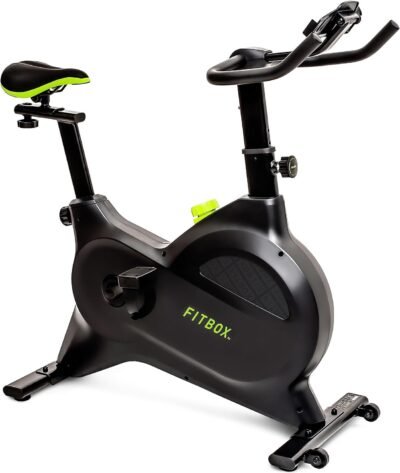FITBOX 第3世代 フィットネスバイク エアロバイク スピンバイク 静音 ダイエット器具 組立簡単 トレーニングバイク