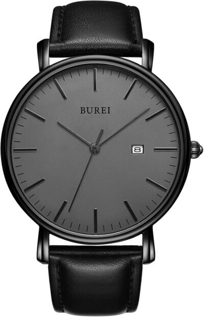Burei Menのシンプルなビジネスブランド腕時計