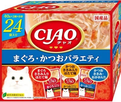 CIAO まぐろかつお バラエティパウチ 40g×24袋