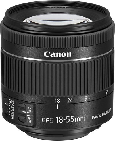 Canon 標準ズームレンズ EF-S18-55mm F4.0-5.6IS STM APS-C対応