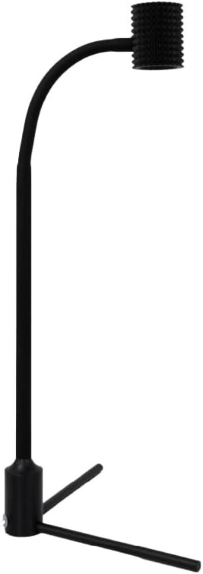 バレル公式植物成長LEDスタンドライト、植物成長LED、ソーラーLED、水族館LED、テラリウム [yew -7W-BK] （黒）