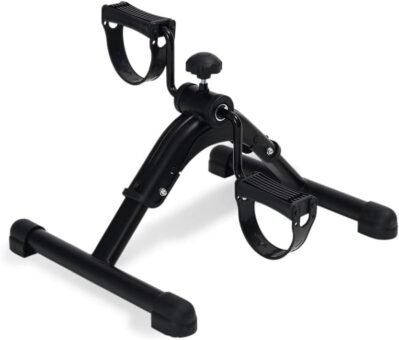 Alinco Compact Bike、折りたたみ可能、電源なし、アセンブリなし、スペース節約、移動しやすい、軽量、コンパクトストレージ、使いやすい、屋内運動