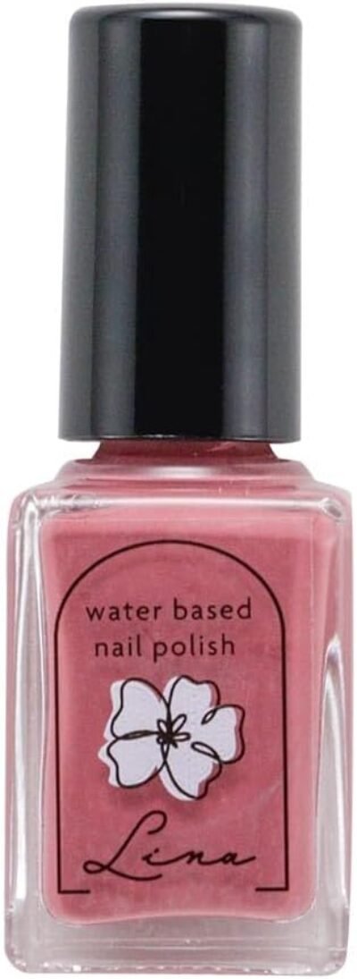 オルランドの水ベースのネイルリナ子供用のお湯、水溶性爪、クイック乾燥、取り外し可能、ローズピンク、0.3 fl oz（10 ml）