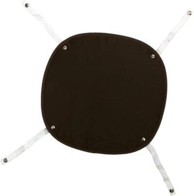 eiwaラウンドウォーカーストップマット、約幅18.5 x深さ18.1 x高さ0.2インチ（47 x 46 x 0.5 cm）