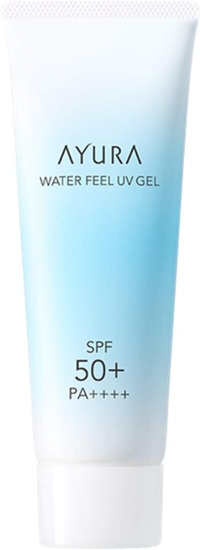 Ayura SPF50+、PA +++水充填、UVゲルα、2.6オンス(75 g)、顔と体の日焼け保護