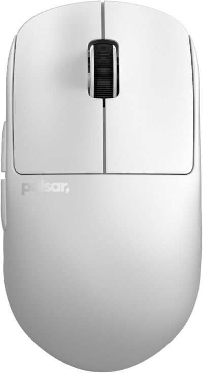 パルサーゲーミングギアX2Hワイヤレスゲーミングマウス、ウルトラ軽量、54グラム、対称、2.4 GHz、1MS 26000 DPI光学センサーPAW3395