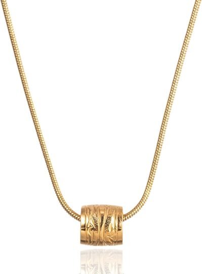 [Cisst liber] ハワイアンジュエリーネックレス、メンズ、レディース、バレルネックレス、バレル、ヘビチェーン、ヘビチェーン、ペンダント、ブランド、ラストプルーフ、ステンレス鋼、シルバー、ゴールド、ピンク、11.8-17.7インチ（30-45