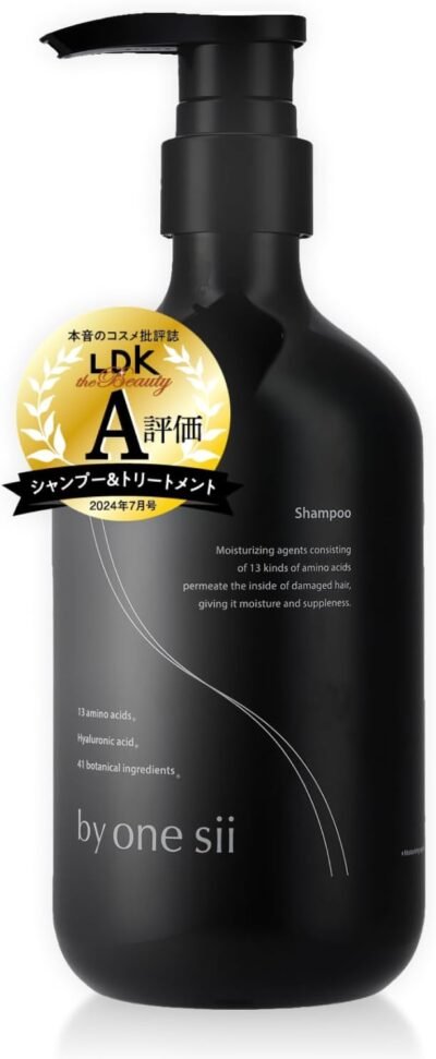 bi1シャンプー、血清、アミノ酸シャンプー、ヘアケア、有機、水貯留血清、41種類の植物成分、高湿気、低アレルギー、新しい茶の香り、16.5 fl oz(475 ml)で洗浄