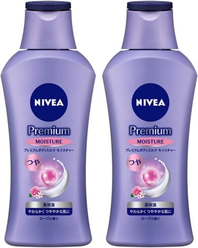 Niveaプレミアムボディミルク湿気、2ピースセット(6.1オンス(200 g)x 2ピース、柔らかく光沢のある肌、ウルトラドライスキン