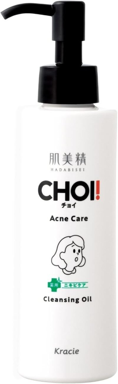 hadabisei choi浄化オイル、薬用にきびケア、5.1 fl oz(150 ml)、顔洗浄、マツエコック、クレンジング、メイクアップ、皮膚ケア、粗い肌、滅菌、抗炎症、細孔、