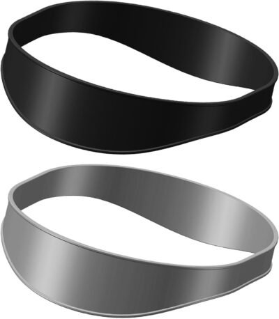 サムコスシリコンヘアカットベルトカーブドシリコンバンドヘアカットベルトネックラインシェービングテンプレートシリコンバーバーバンドヘアドレッシングヘアドレスヘアカットヘアドレッシングバンドスタイラーDIYホームヘアカットヘア