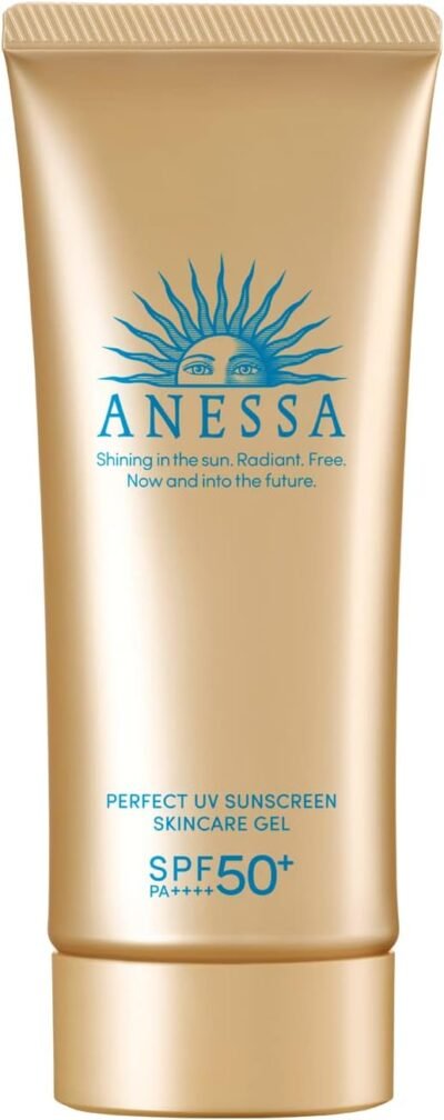 Anessa 2022モデルAnessa Perfect UV Skin Care Gel、N Sunscreen、UV Fruity Floral Scent、Main Unit、3.2 Oz(90 g)