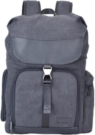 yglyvhvne（売店）カメラバックパックデジタル一眼レフバッグニコンにフィットキヤノンにフィットソニーのデジタル一眼レフレンズ三脚屋外写真キャンバスカメラケース男性用