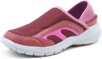女性のスニーカー、看護、軽量、ワイド、スリップオン、キックバック、スリップオン、女性、かかとのトレッド、屋外、屋内