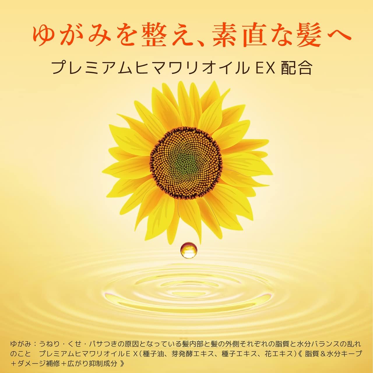 ディアボーテ&&リペア】オイルイン500ml | ヒマワリノンシリコンノンシリコンアミノ酸うねりくせ毛パサつき - 이미지 8
