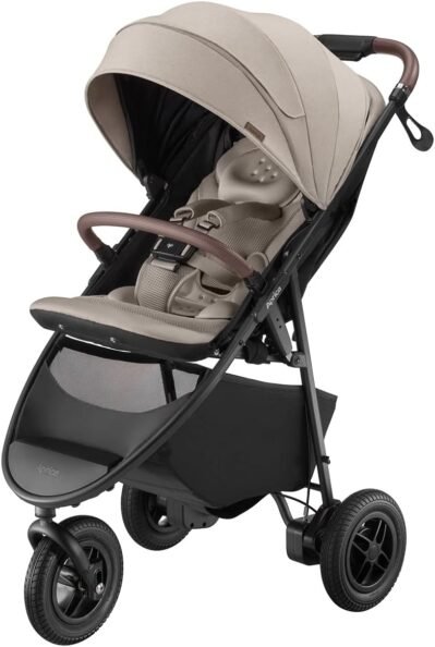 APRICA 2184599 A字型のベビーカー滑らかな貴重なAB 3ホイールタイプ（Beige）1か月から36か月