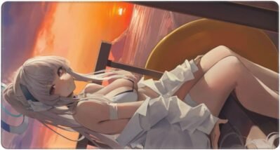 マウスパッドブルーアーカイブマウスパッドブルーアーカイブ生塩ノアゲーミングマウスパッドコンピューターマウスパット0.3cmのゴム製のゴム製デスクパッドマウス用パッドpc