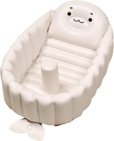 グリーンライフCFB-01水浴用のふわふわのベビーバス、柔らかく穏やかなタッチには、股間のストッパー、乾燥しやすい、フックホール、カビ耐性、1ピースが含まれています