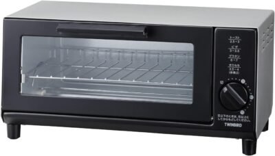 ツインバード燕三条燕三条オーブントースター2枚焼き15分タイマー分タイマートレー付き1年】シルバーTS-4034S