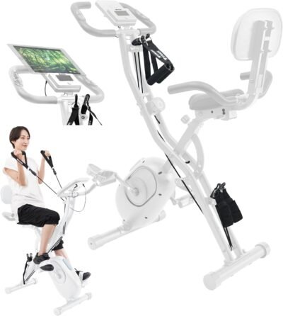 安定したST143フィットネスバイク（バンド、サイレント、折りたたみ、イージーアセンブリ）スピンバイク
