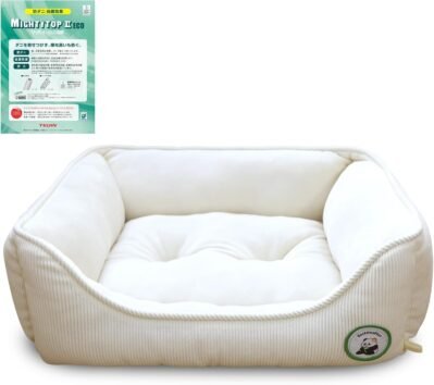 BestOnePlus Teijin Filling、Pet Bed、cats and Dogs、autver＆Winter、Warm、betherinarians、ChiCa High保湿、抗菌、脱臭、抗マイト耐性、