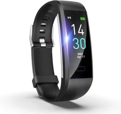 Slubスマートウォッチ、IP68防水、防塵、心拍数モニター、歩行計、燃焼、睡眠モニター、エクササイズレコード、カラースクリーン、アプリ通知、アラーム、座りがちな警告、