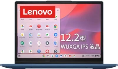 LENOVO CHROMEBOOCHクロームブックIDEAPAD FLEX 3I GEN8 12.2インチ®®プロセッサーN100搭載4GBEMMC 64GBバッテリー駆動12.0