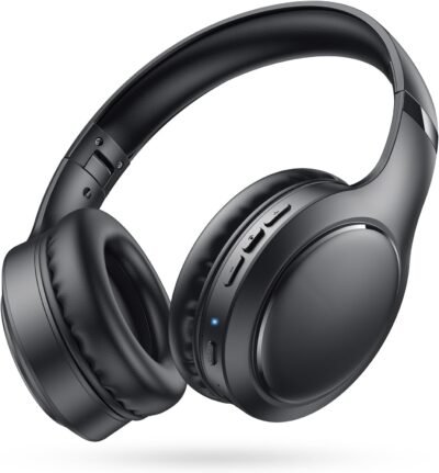 Bluetoothヘッドフォン、ワイヤレスヘッドフォン、有線、ワイヤレス、デュアル使用、Bluetooth 5.3、耳ヘッドフォン、HiFiサウンド品質、6 EQモード、Bluetoothヘッドフォン、マルチポイント、2つのデバイスを接続する