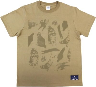 東京クラウンキャット、東京クラウンキャットTシャツ、オリジナルギフトボックス、アパレル、半袖、猫愛好家のギフト、東京お土産、バレンタインデー