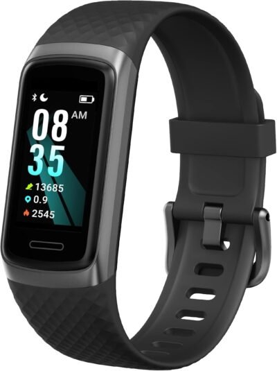 Nigernileスマートウォッチ、アクティビティモニター、2024イノベーションモード、14のエクササイズモード、IP68防水、歩行計、腕時計、睡眠モニター、天気予報、音楽制御、目覚まし時計、ライン/INS、