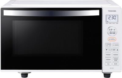Toshiba ER-WS17(w)マイクロ波単一機能、一人暮らし、3.7 gal(17 L)、フラットテーブル、白、入り口、幼稚園、新しい社会