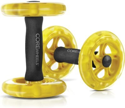 スキルズ(sklz)コアホイール腹筋ローラー高耐久性体幹トレーニング用ダイエット上半身エクササイズ2パック