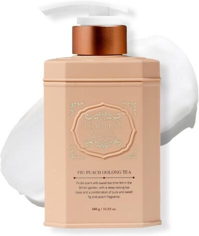 ティーブレス香水ボディローション、イチジクピーチウーロンティーの香り、16.9 fl oz(480 ml)