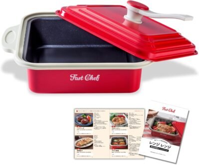 公式高速シェフ電子レンジ電子レンジ調理器、10-in-1特許技術、ダイヤモンドコーティング、食器洗い機セーフ、プランプ調理、すべての食事、グリルフィッシュ、範囲、グリル、シチュー、攪拌、蒸気、調理、米、