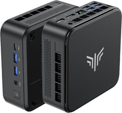 Nipogi Mini PC AMD RYZEN 7 5825U（8C/16T最大4.50GHz）MINI PC 32GB DDR4 512GB SSD Windows11 Pro 4K60Hz 3スクリーン出力タイプ-C Wifi 6 Bluetooth 5.2