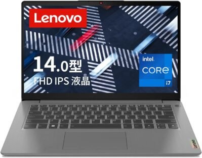 LENOVO IDEAPAD SLIM 370I 14.0 “Intel®Core™I7 Processor 1255Uメモリ16GB SSD512GB Windows11バッテリーパワー9.4時間重量1.43kg Arctic Grey 82RJ00DSJP