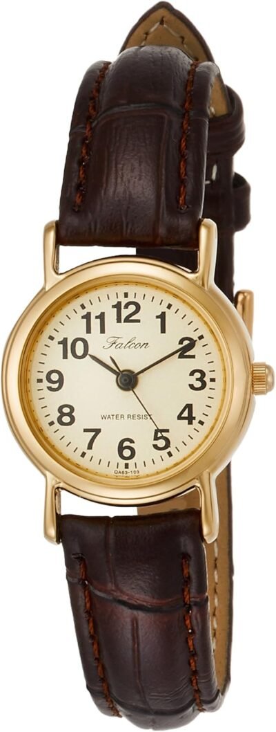 [シチズン Q&Q] 腕時計アナログアナログ防水qa63-103レディースブラウン